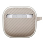 Чехол Uniq CLYDE Lock case Mist Grey/Khaki для Airpods 4