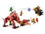 Конструктор LEGO Ninjago - Лавовый дракон-трансформер (71793)