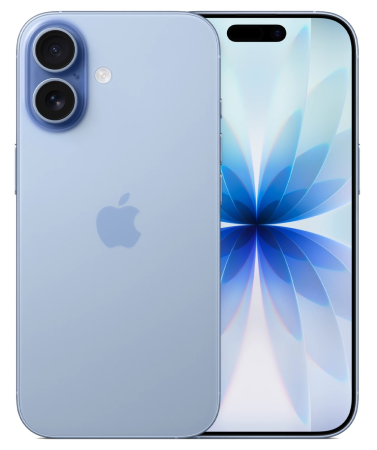 Apple iPhone 17 256Gb eSIM Mist Blue, голубой