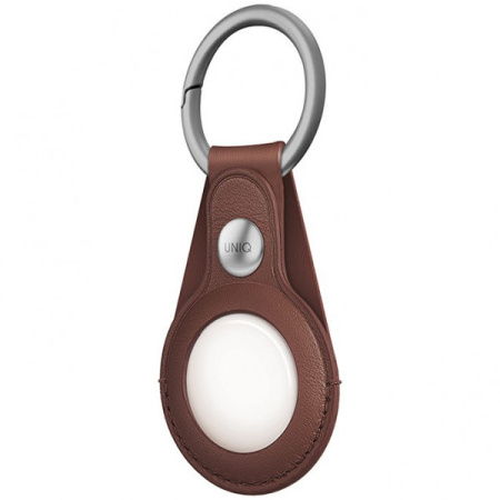 Чехол Uniq Domus Leatherette для AirTag, Коричневый (AIRTAG-DOMBWN)