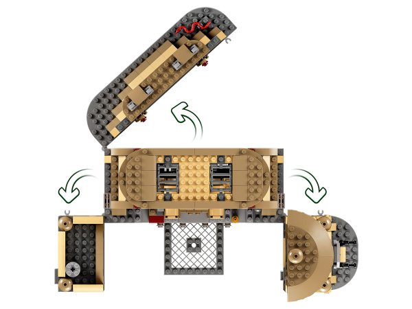 Конструктор Lego Star Wars - Тронный зал Бобы Фетта (75326)