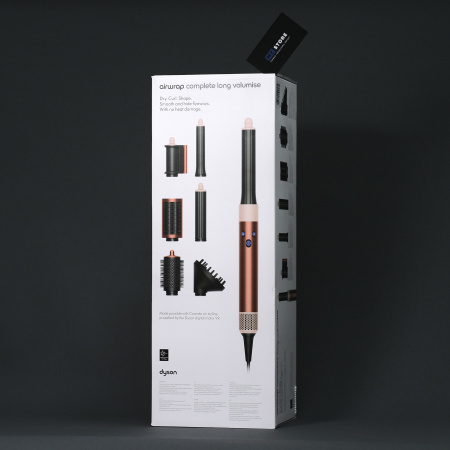 Стайлер Dyson HS05 Long Diffuse Strawberry, Bronze/Blush Pink, RU вилка