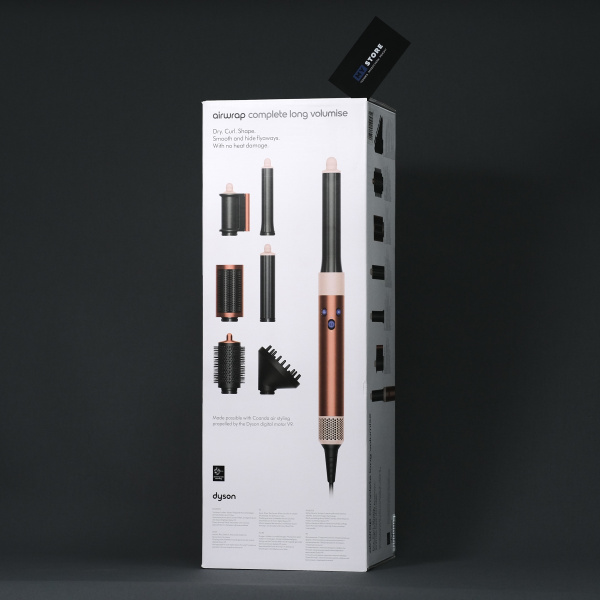Стайлер Dyson HS05 Long Diffuse Strawberry, Bronze/Blush Pink