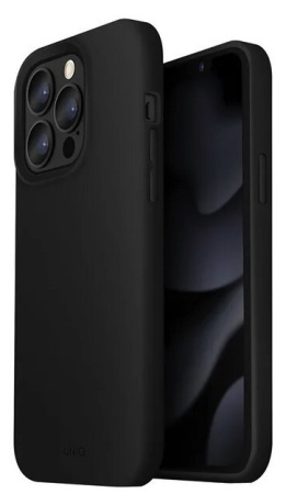 Чехол Uniq LINO для iPhone 13 Pro, цвет Черный (IP6.1PHYB(2021)-LINOBLK)
