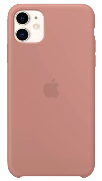 Чехол силиконовый чехол для iPhone 11 Silicone Case, цвет Пудра