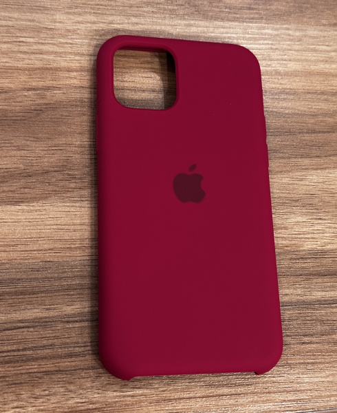 Чехол Silicone Case для iPhone 11 Pro, цвет Бордовый