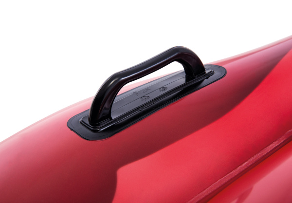 Надувной матрас для плавания с ручками INTEX "Красная роза" 137x132 (58783)