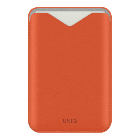 Картхолдер Uniq Lyden EVO Magnetic cardholder with Stand Flame Orange