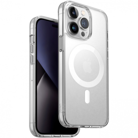 Чехол Uniq Lifepro Xtreme AF MagSafe для iPhone 14 Pro Max, цвет Прозрачный (Frost Clear)