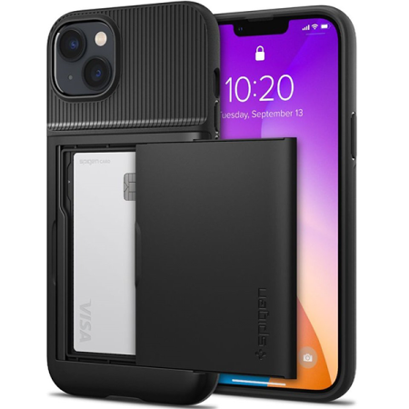 Чехол SPIGEN SLIM ARMOR CS для IPHONE 14 BLACK, цвет Черный (8809811865363)