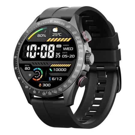 Умные часы Xiaomi Haylou Solar Pro, Black (LS18) EU