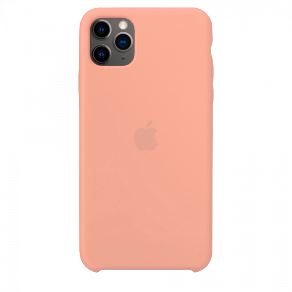 Чехол Silicone Case для iPhone 11 Pro Max Grapefruit, цвет Грейпфрут