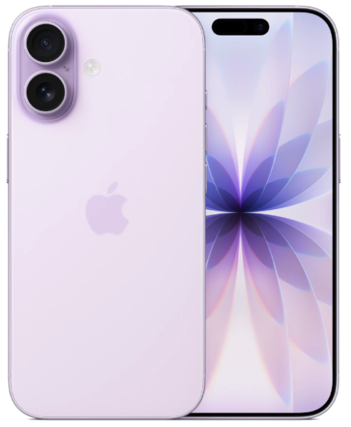 Apple iPhone 17 256Gb Lavender, фиолетовый