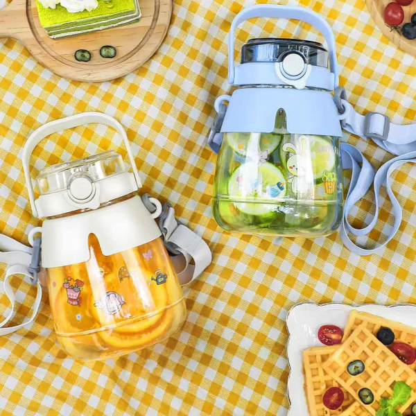 Детская бутылка для воды Xiaomi Sanvcat double drink sports 1300ml SWM-X0005