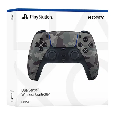 Беспроводной геймпад Sony DualSense для PlayStation 5 Gray Camouflage (CFI-ZCT1J) камуфляжный