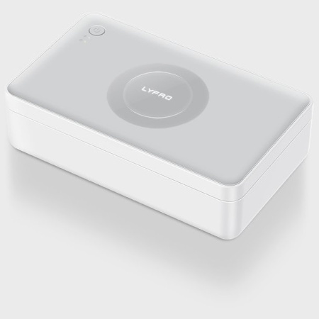 Санитайзер LYFRO Air Capsule Pro UVC Fast Disinfection Box Wireless 15W с беспроводной зарядкой, цвет Белый (LYFRO-AIRCAPPROW-WHT)