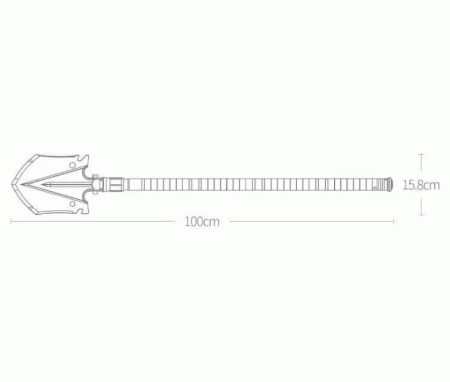 Мультифункциональная лопата Nextool Multi-Function Shovel Big (NE0114;KT5524)