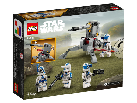 Конструктор LEGO Star Wars™ - Боевой набор клонов 501-го легиона (75345)