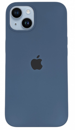 Чехол Silicone Case для iPhone 14 Cosmos Blue, цвет Космический Синий