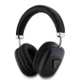 Беспроводные наушники Guess Headphones PU Saffiano Triangle Metal Logo Black