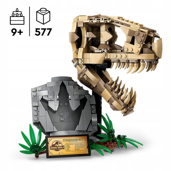 Конструктор LEGO Jurassic World - Череп тираннозавра (76964)