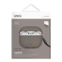 Чехол Uniq Lyden Leatherette with handstrap Grey для Airpods 4