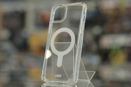 Чехол UAG Plyo с MagSafe Series для iPhone 14 Plus, цвет Прозрачный (Ice) (114069114343)