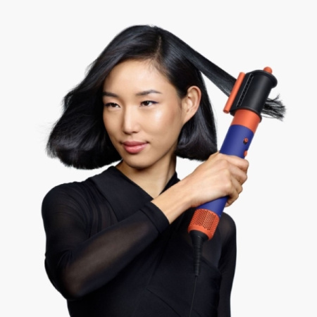 Стайлер Dyson Airwrap ID HS08 Long, Curly+Coily, Vinca Blue/Topaz, синий/оранжевый