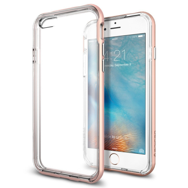 Чехол Spigen Neo Hybrid EX для iPhone 6/6S Rose, цвет Розовый (SGP11725)