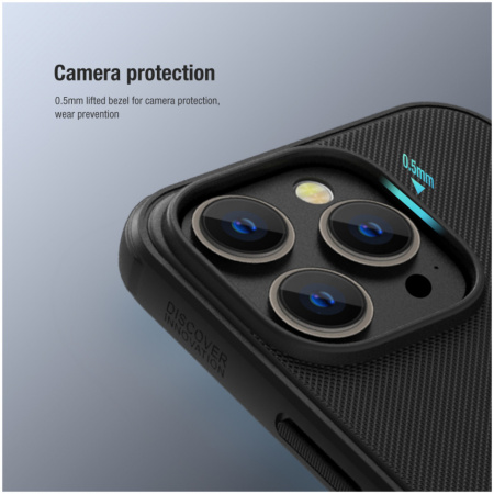 Чехол Nillkin Super Frosted Shield Pro case для iPhone 14 Pro Max, цвет Черный (6902048248175)