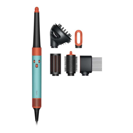 Стайлер Dyson Airwrap ID HS08 Long, Curly+Coily, Ceramic Patina/Topaz, бирюзовый/оранжевый, RU вилка