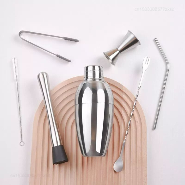 Коктейльный набор Xiaomi Circle Joy Coktail Shaker Bar Set 7 в 1 (CJ-CSB01)