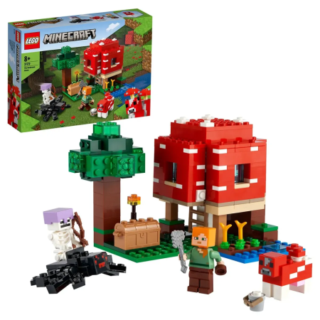 Конструктор LEGO Minecraft - Грибной дом (21179)