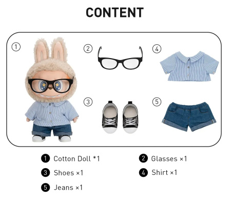 Коллекционная фигурка POP MART LABUBU The Monsters FLIP WITH ME, 40 см