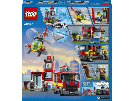 Конструктор LEGO City - Fire Пожарная часть (60320)