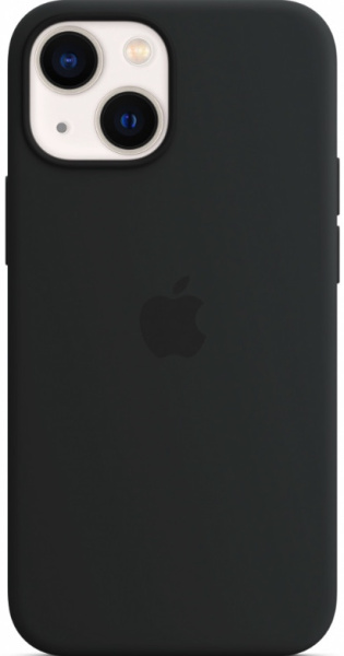 Чехол для iPhone 13 Silicone case Black, цвет Черный