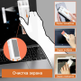Комплект для чистки клавиатуры, наушников, смартфона Baseus UltraClean Series Multifunctional Cleaning Kit Moon 8 in 1