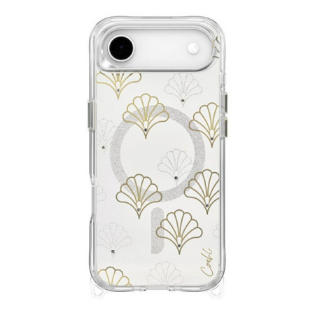 Чехол Uniq COEHL IML Maree Sparkling Silver (MagSafe) для iPhone Air