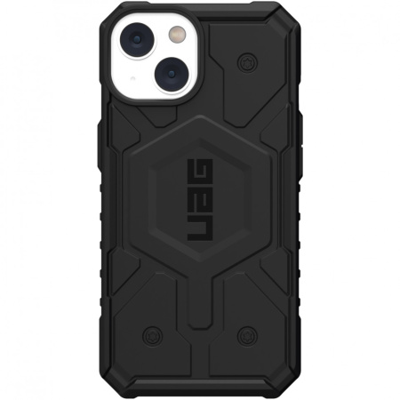 Чехол Urban Armor Gear (UAG) Pathfinder for MagSafe Series для iPhone 14/13, цвет Черный (Black) (114052114040)