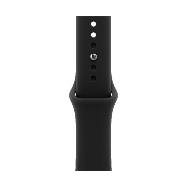 Apple Watch Series 12, 42 мм корпус из алюминия цвета «Black», ремешок Sport Band размера S/M цвета «Black»