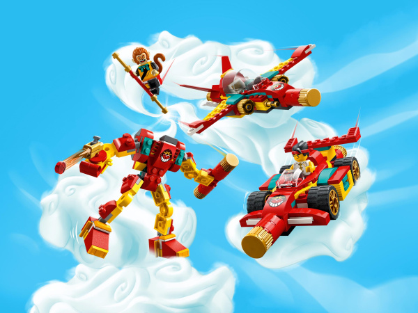 Конструктор LEGO Monkie Kid™ - Творения посоха Манки Кида (80030)