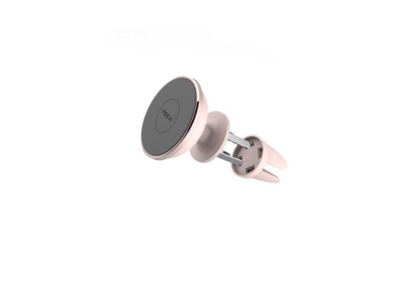 Универсальный магнитный держатель для автомобиля Rock Universal Air Vent Magnetic Car Mount (B Version), розовое золото