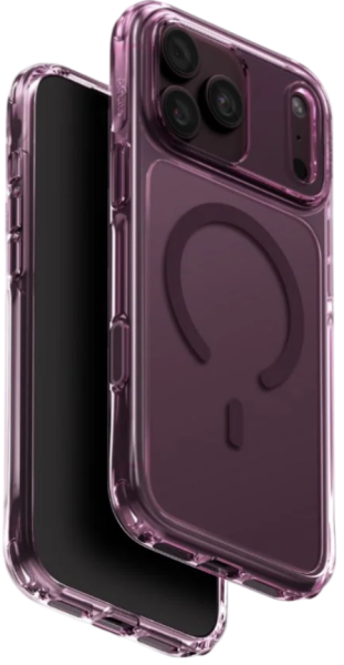 Чехол Uniq LifePro Xtreme Deep Burgundy (MagSafe) для iPhone 18 Pro/17 Pro