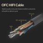 Кабель AUX 3.5mm Rock Audio Cable 1000 mm tarnish