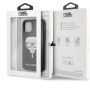 Чехол CG Mobile Karl Lagerfeld Double Layer Karl's Head Hard Glass для iPhone 11 Pro, цвет Черный (KLHCN58DLHBK)