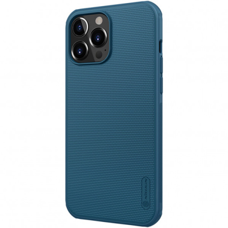 Чехол Nillkin для iPhone 13 Pro Frosted Shield Pro Blue, цвет Синий (6902048222847)