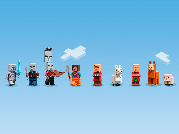 Конструктор LEGO Minecraft - Деревня лам (21188)