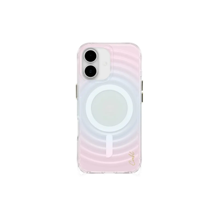 Чехол Uniq COEHL IML Vela Sparkling Silver (MagSafe) для iPhone 17