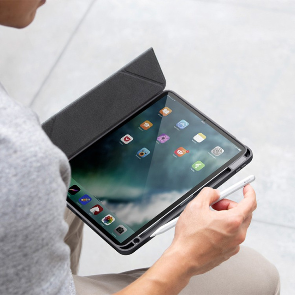 Чехол Uniq Moven Grey для iPad Air 13" (2024), серый