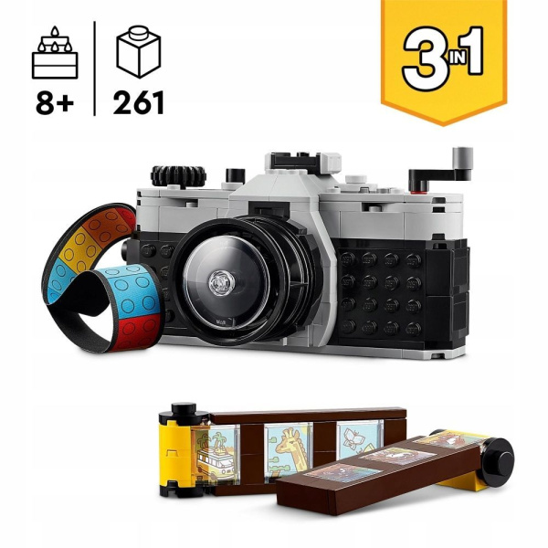 Конструктор LEGO Creator - Ретро-камера 3 в 1 (31147)